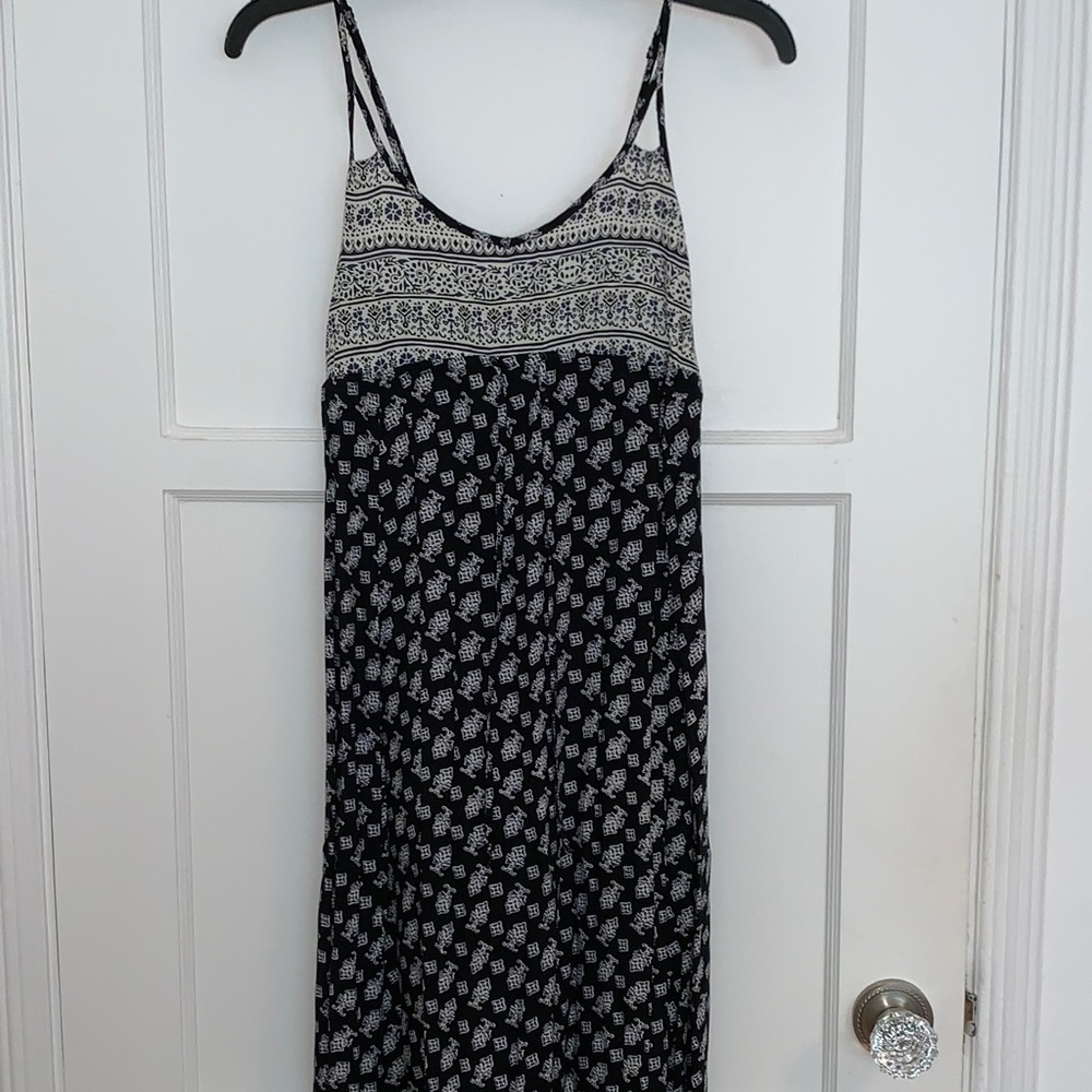 NEW Maxi spaghetti strap dress with patterns